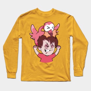 flamingo youtube Long Sleeve T-Shirt